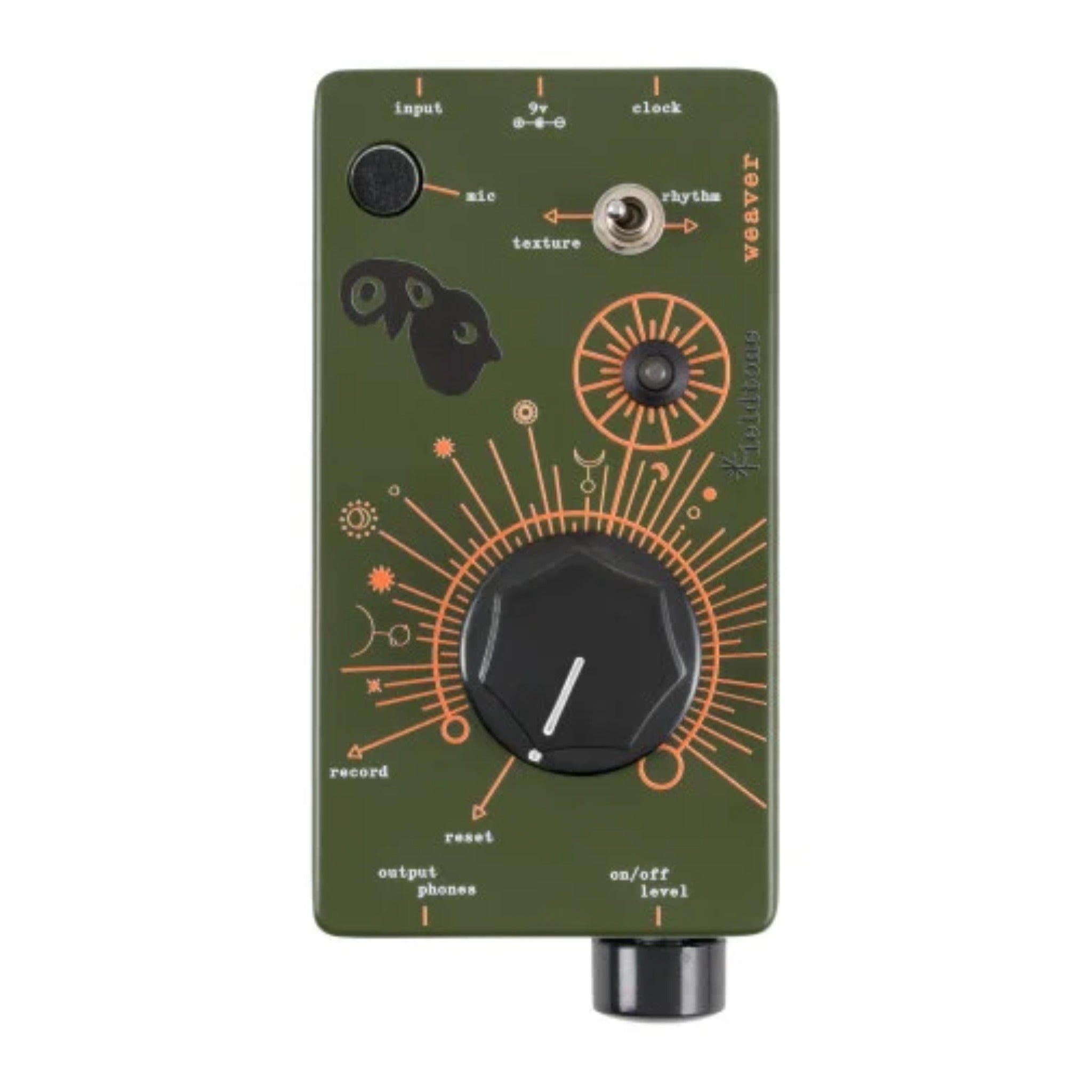 Fieldtone Weaver Handheld Audio Sampler - Forest Green