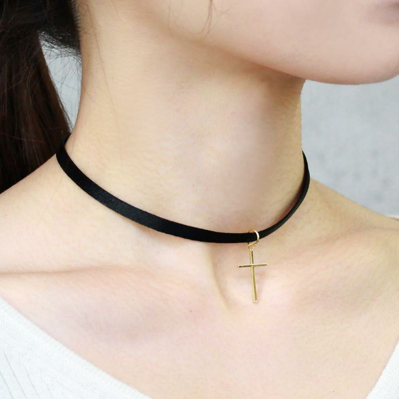 ネックレス クロスメタル チョーカー – OSEWAYAオンラインストア