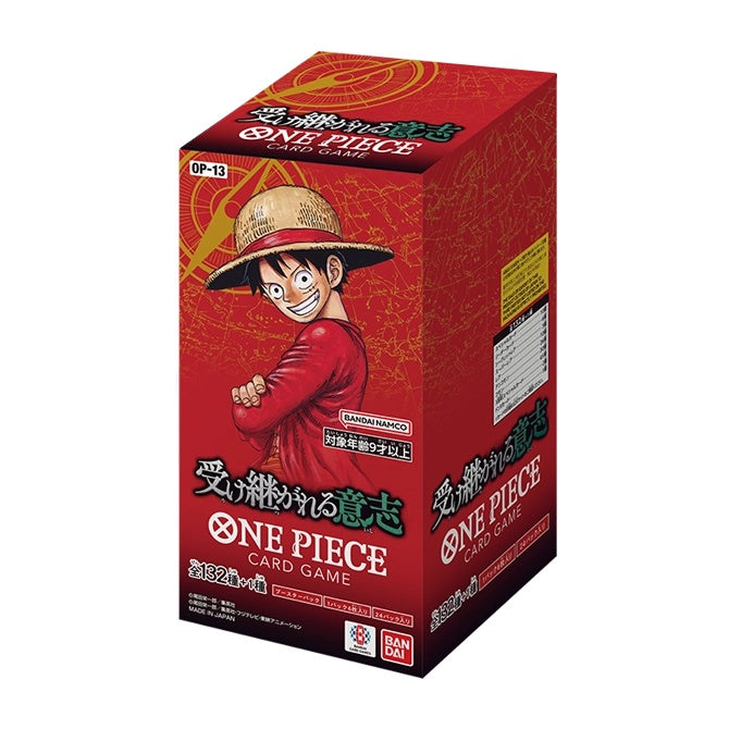 ONE PIECE CARD GAME OP-13 CARRYING ON HIS WILL Booster BOX