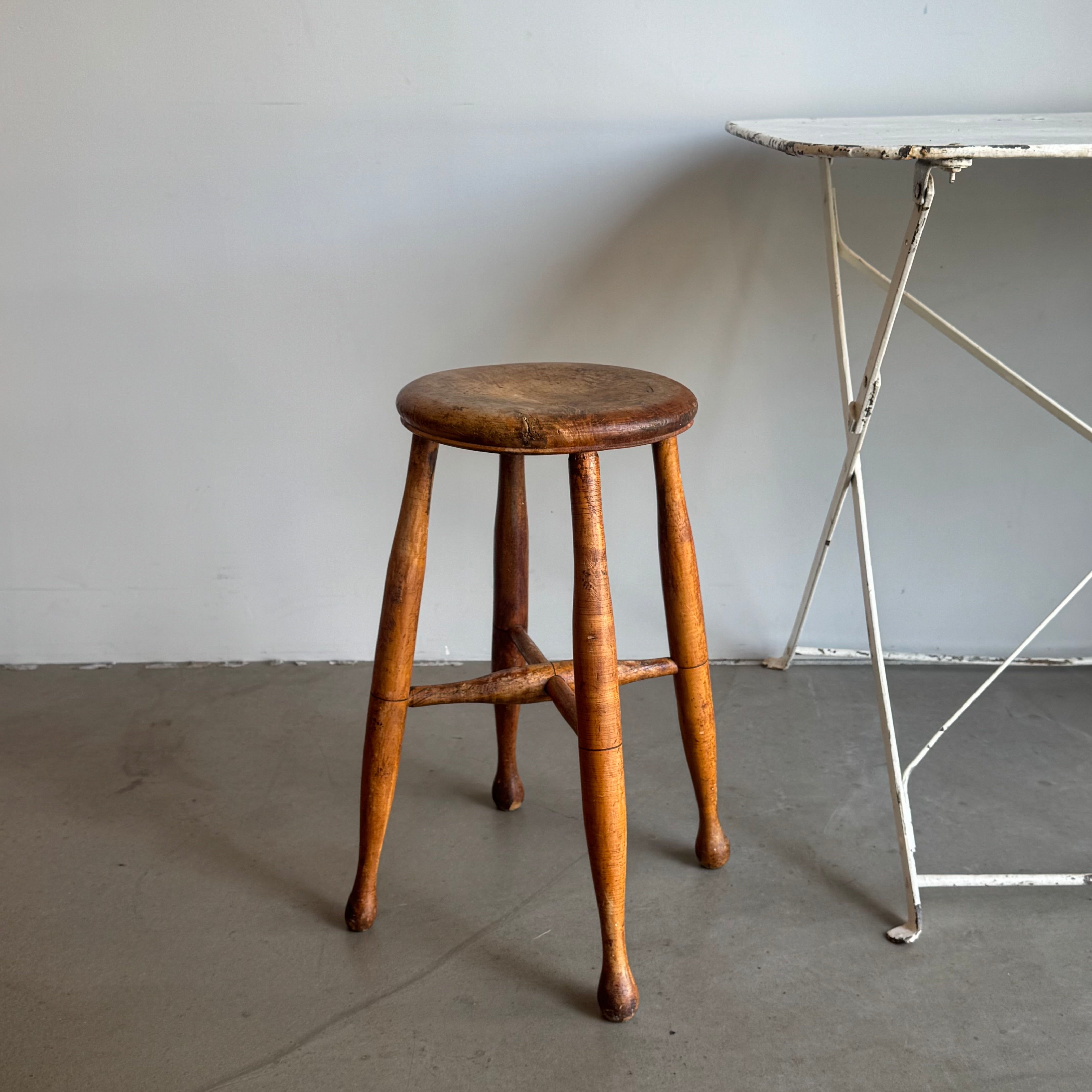 ヴィンテージウッドスツール – & vintage