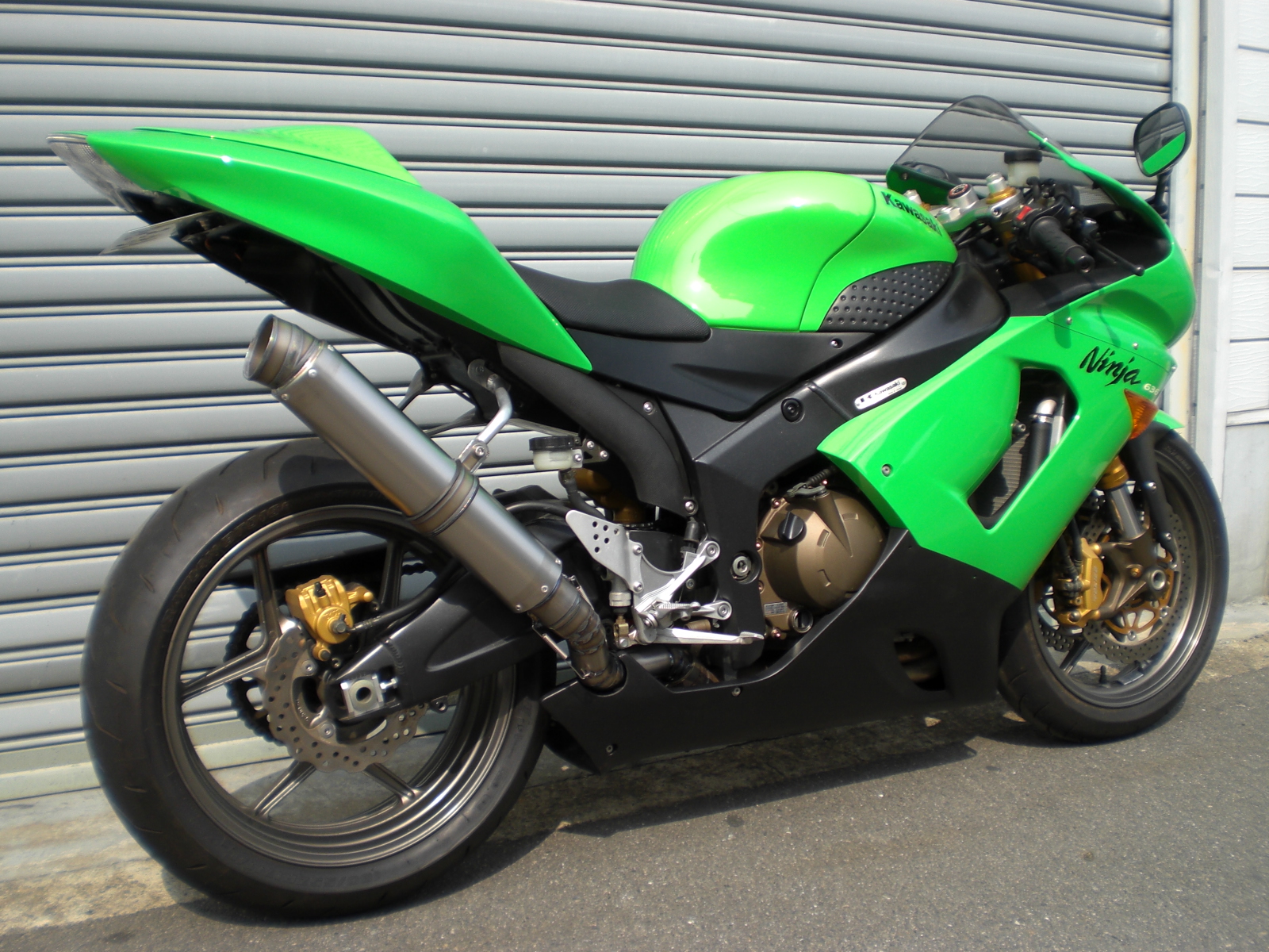 05-06 ZX-6R | バイクマフラーの製造販売店です。ワンオフ・オーダー