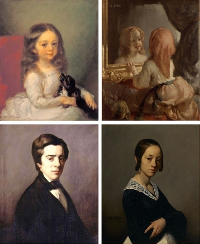 ジャン＝フランソワ・ミレー、【フーアルダン夫人の肖像】 ジャン