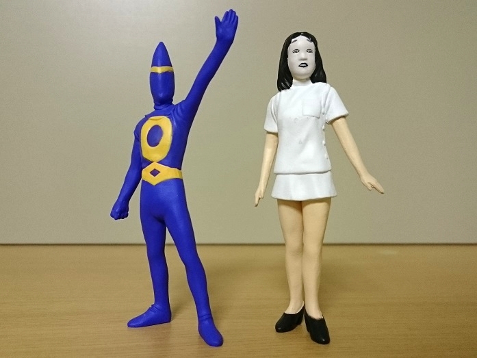 狂気のフィギュア「HG原色ウルトラ怪獣大百科その4 怪獣美少女