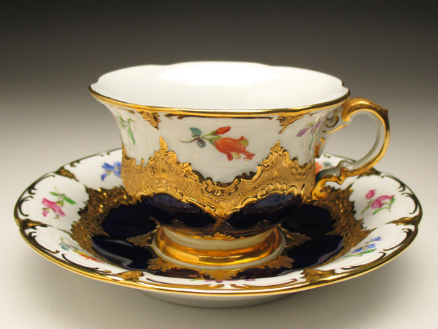 マイセン Bフォーム グランツゴールド カップ＆ソーサー