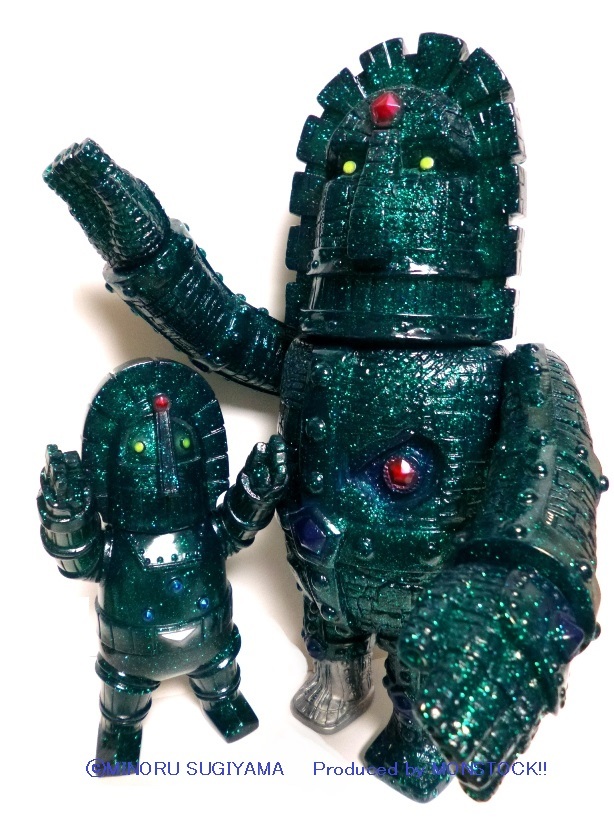 炭酸硝子で伝説岩人モアイロボ登場！！！ | MONSTOCK!!@BLOG