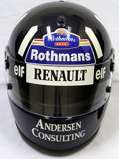 1996 D.ヒル プロモ用ヘルメット 直サ