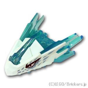 LEGO® パーツ 6421029 アイスドラゴン ヘッド(ニンジャゴー)：[Tr,Lt