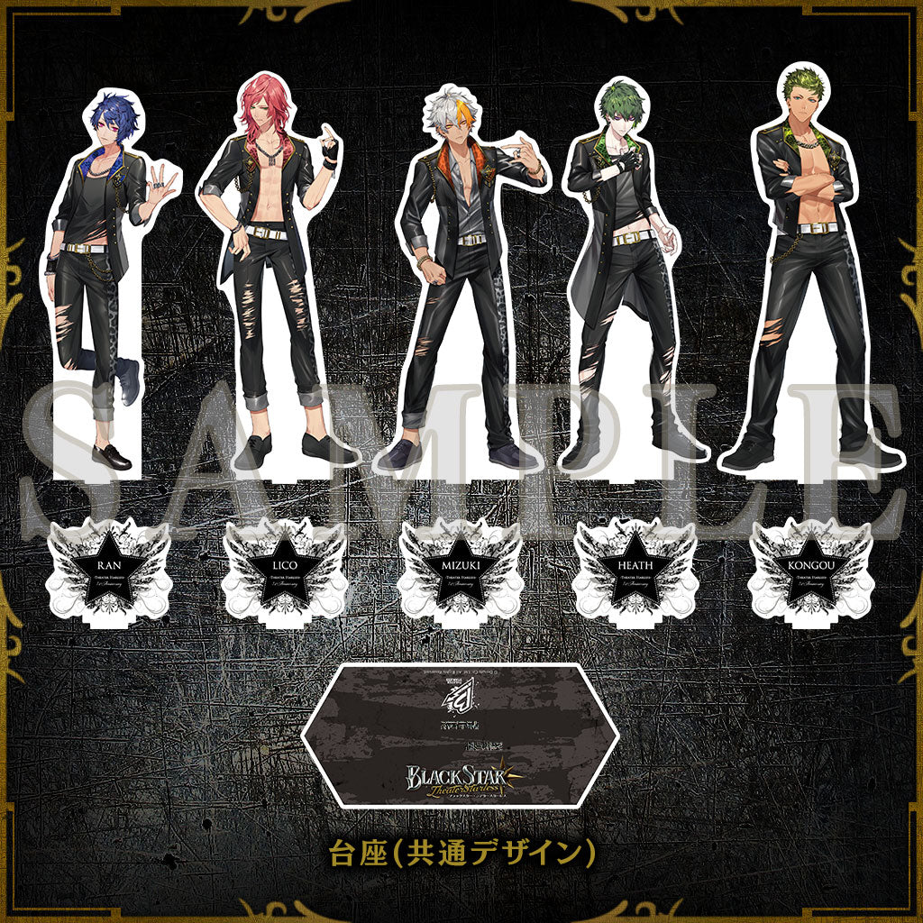 1周年記念 アクリルフィギュア チームB – ブラックスター -Theater
