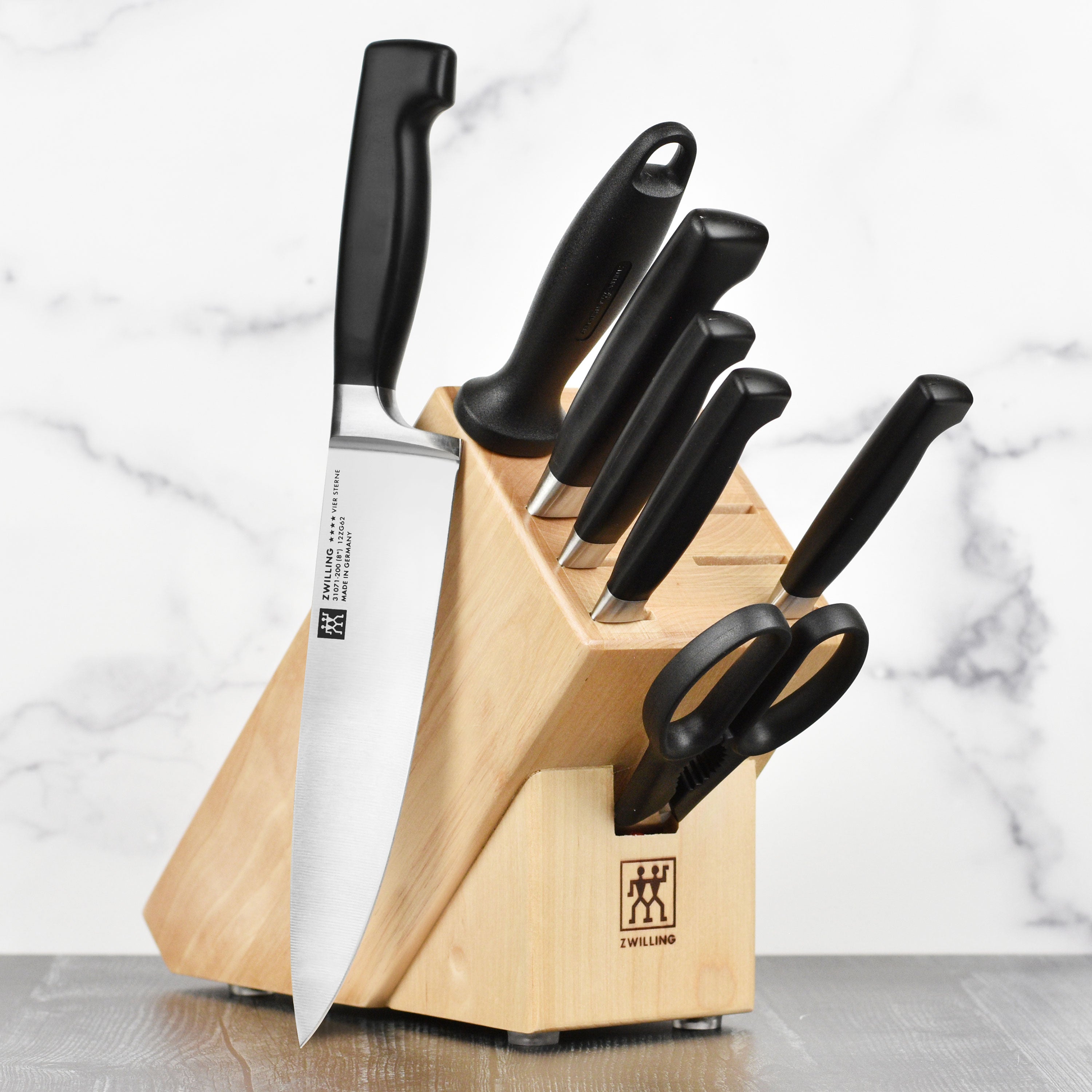 Zwilling J.A. Henckels Four Star Knife Block Set - 8 Piece