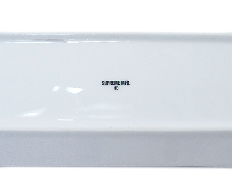 Supreme 'Ceramic Tray'セラミックトレー 小物入れ 陶器 白 ホワイト