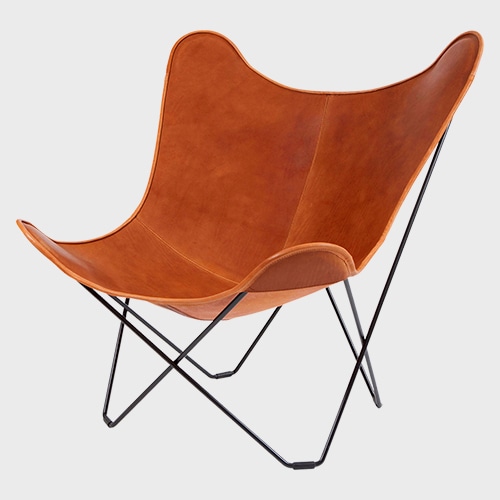 BKFチェア / ナチュラルレザー / cuero クエロ [ BKF Chair バタフライ