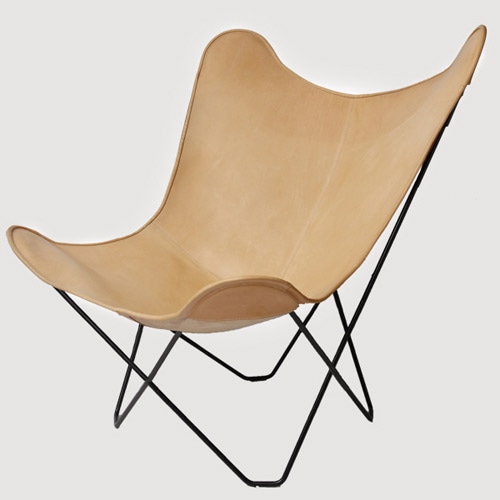 BKFチェア / ナチュラルレザー / cuero クエロ [ BKF Chair バタフライ