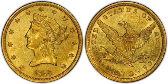 アンティークコイン アメリカ 10ドル金貨リバティヘッド1907 Liberty