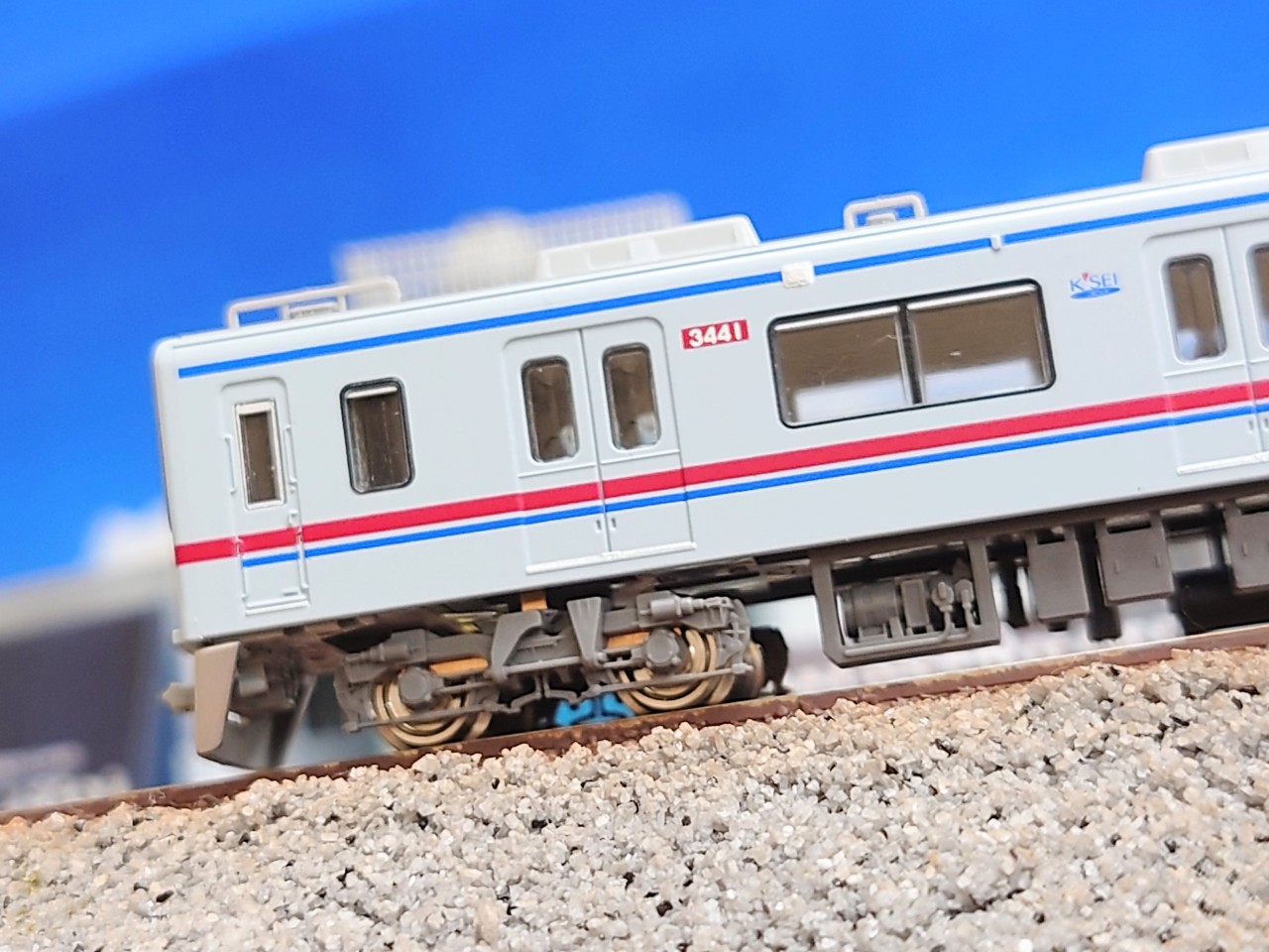 塗装済キットでリスタート！「京成3400形（シングルアームパンタグラフ