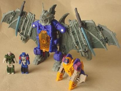 トランスフォーマーレジェンズ LG-EX コンボバット＆自作メガリゲーター