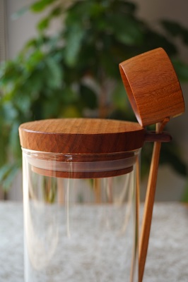 田澤祐介さんのコーヒーキャニスター Coffee canister of Yusuke