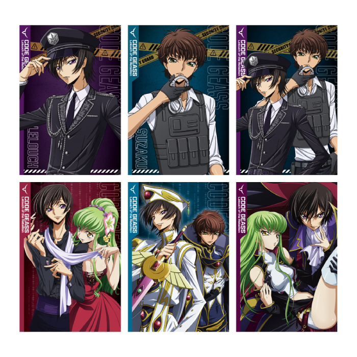 TRホログラム缶バッジコレクション(全6種)_BOX｜コードギアス(2025