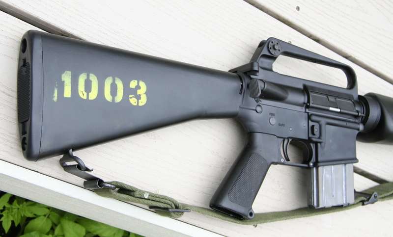 Thanks Madgunsmith! Finally built my retro Model 603 M16A1