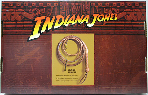 インディ・ジョーンズのムチ 鞭 Indiana Jones Leather Bullwhip