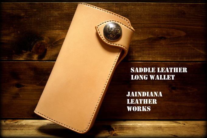 BCL-N 経年変化を楽しめるサドルレザーロングウォレット