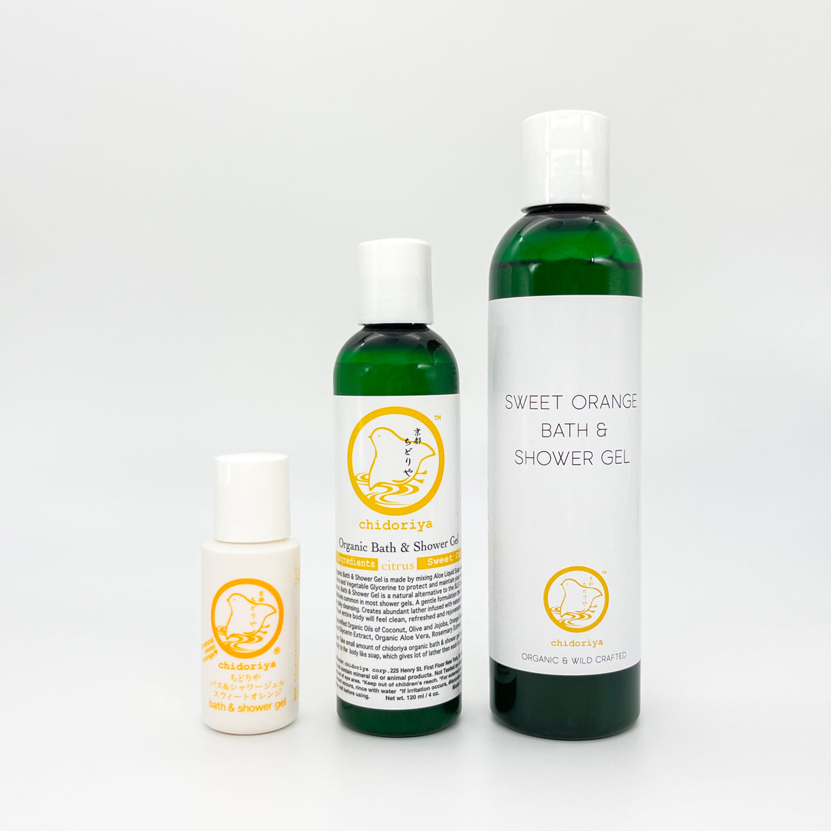 ちどりやオレンジシャワー＆バスジェル – kyotochidoriya