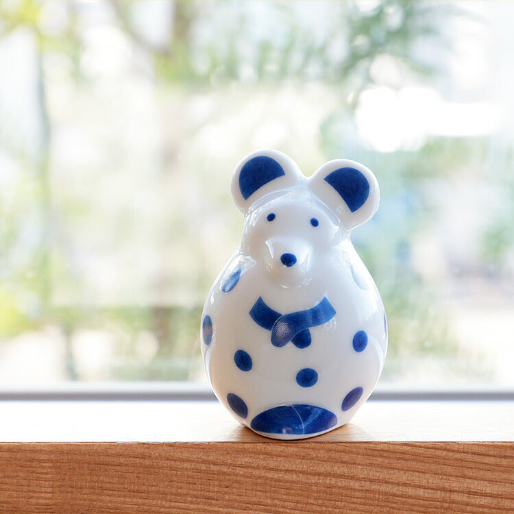 LisaLarson リサ・ラーソン 陶器 せっせとねずみ 波佐見焼 2020 ネズミ