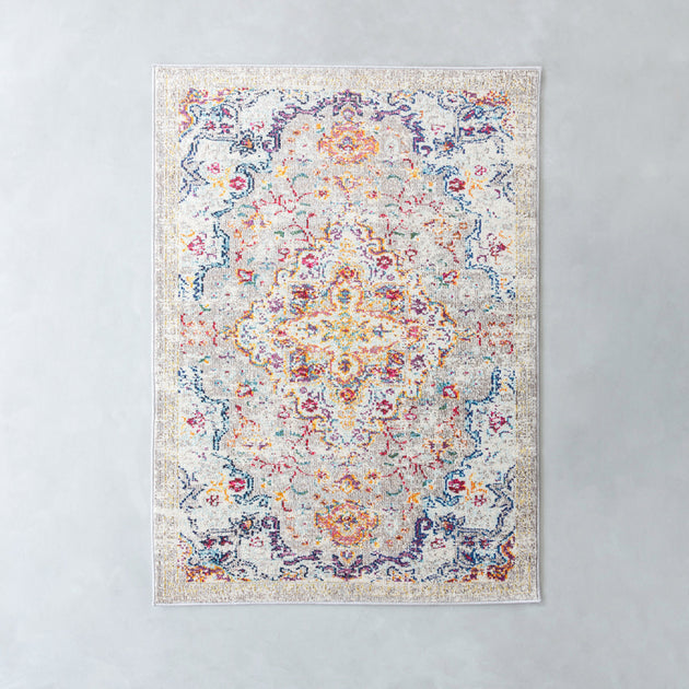 Floral Vines Tribal Rug 120×170 – KANADEMONO