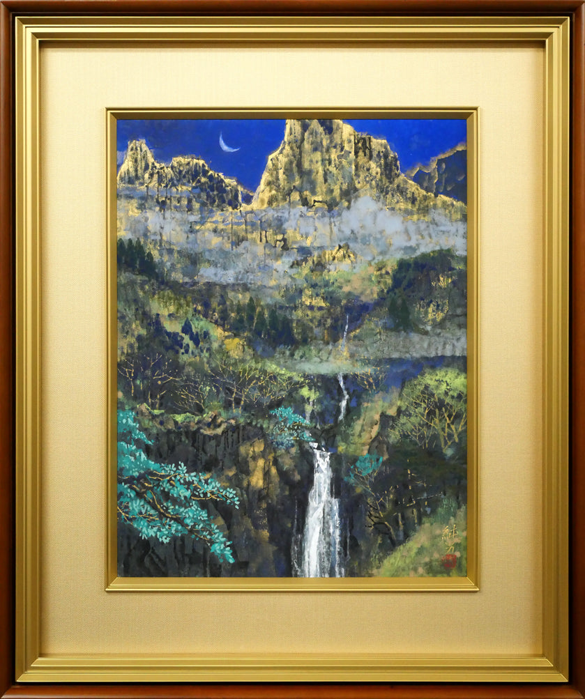 後藤純男「深山浄韻」日本画・P10号 絵画買取・販売の小竹美術