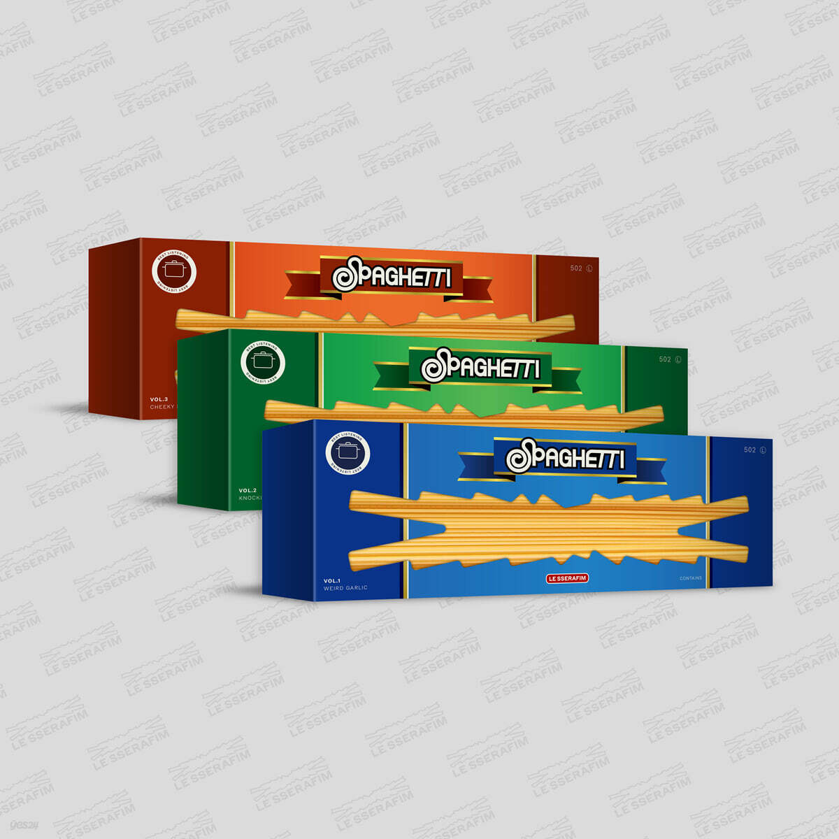 LE SSERAFIM - SPAGHETTI (Photobook Ver.) – K Stars