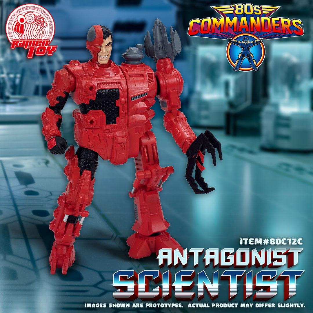 ITEM #80C12C - [80s Commanders] ANATAGONIST SCIENTIST - CLEAN