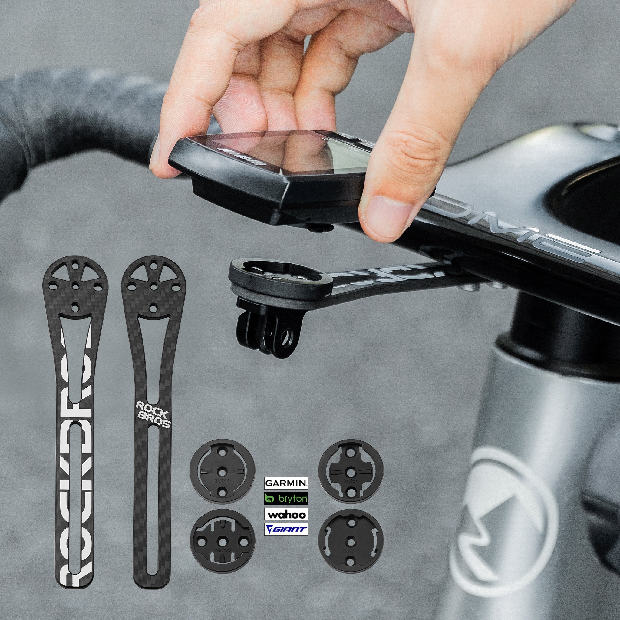 ROCKBROS サイコンマウント ステム一体型ハンドル用 29210073 – ROCKBROSJP