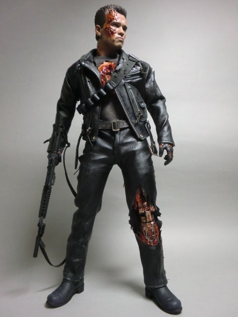 T-800 バトルダメージ版 PART1／ターミネーター2(2013ホットトイズ