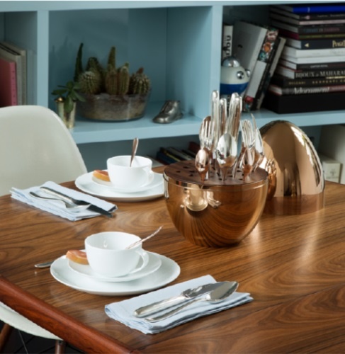 華麗なテーブルライフ”にふさわしい。新しい「クリストフル青山店」で