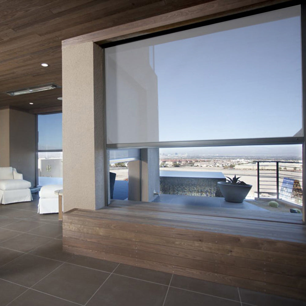 Zshine Outdoor Motorized Roller Zip Shades – ZSHINE - Outdoor