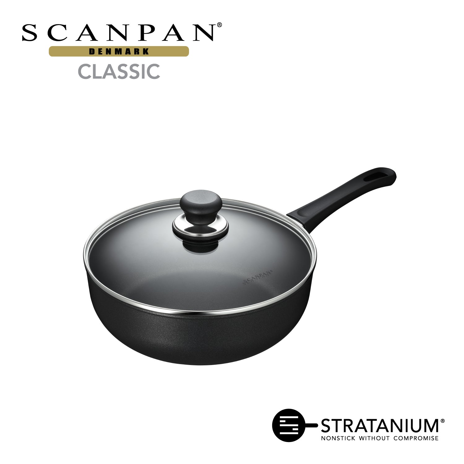 スキャンパン Classic シリーズ ディープソテーパン 26cm （蓋付