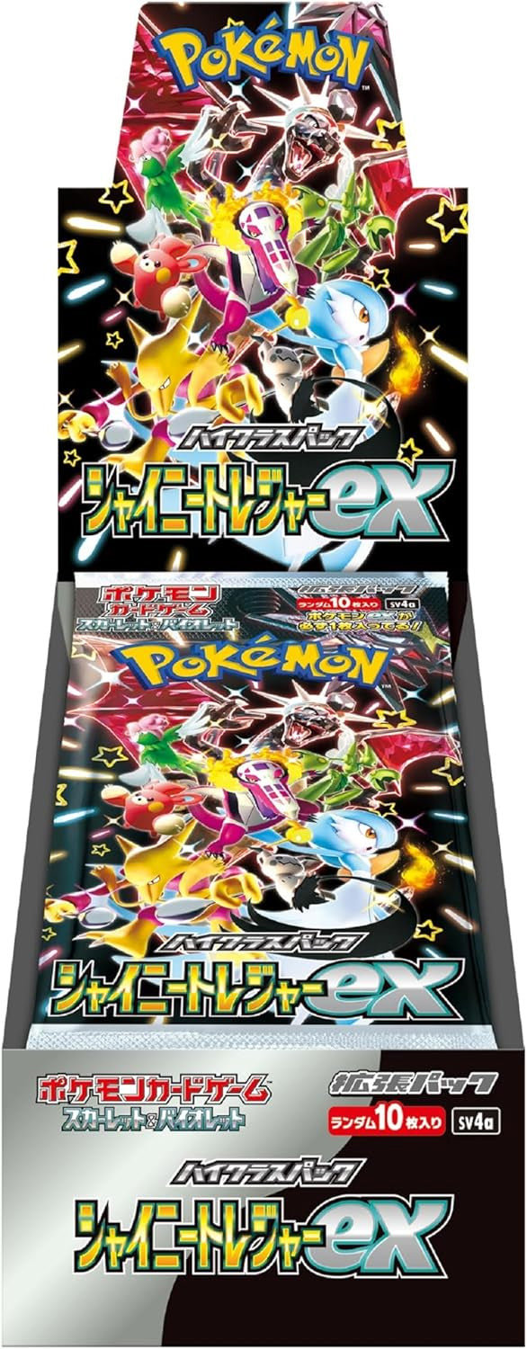 ポケモンカード シャイニートレーナーEX 10パック入り シュリンク付 未