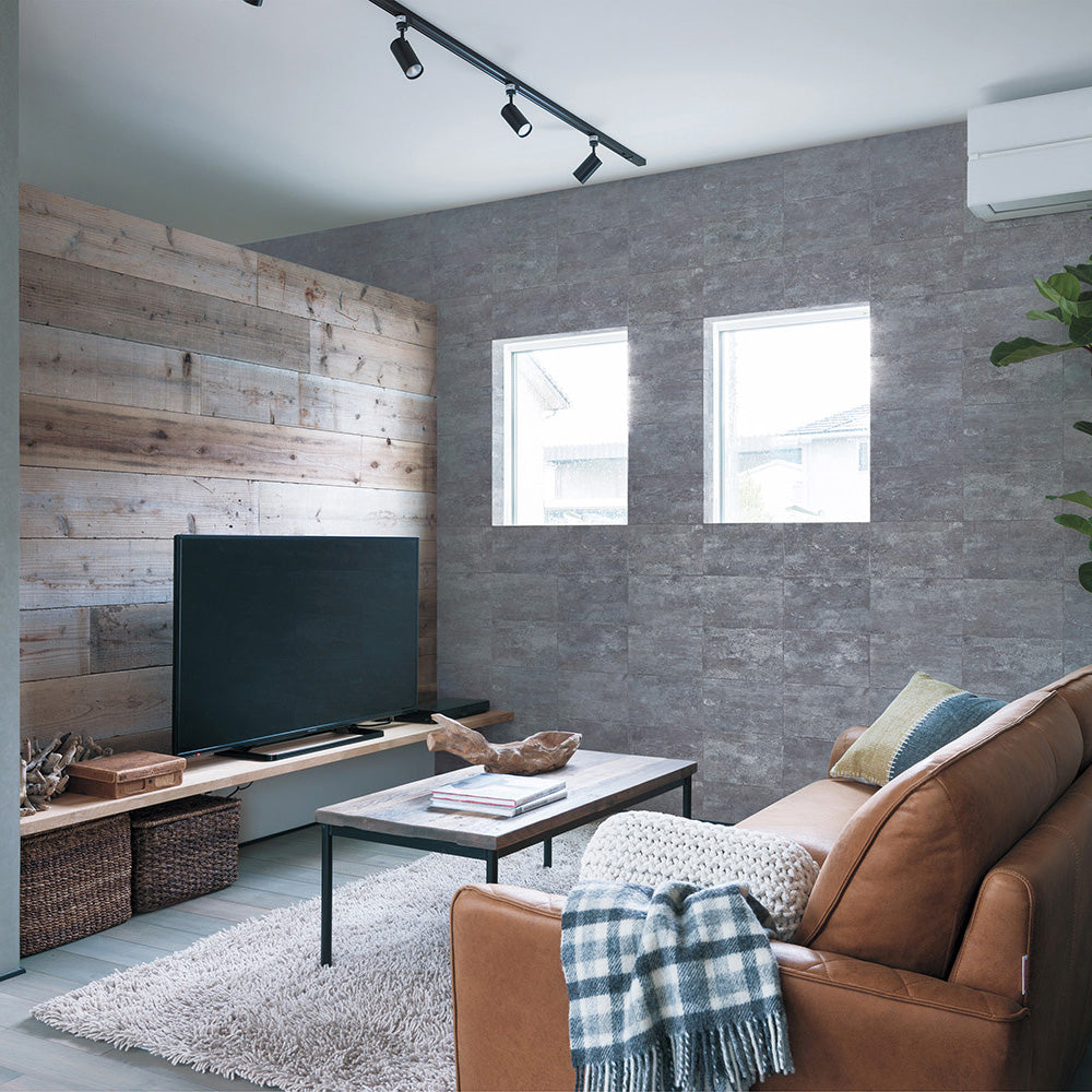 コンクリートタイル｜LV2291｜のり付き壁紙