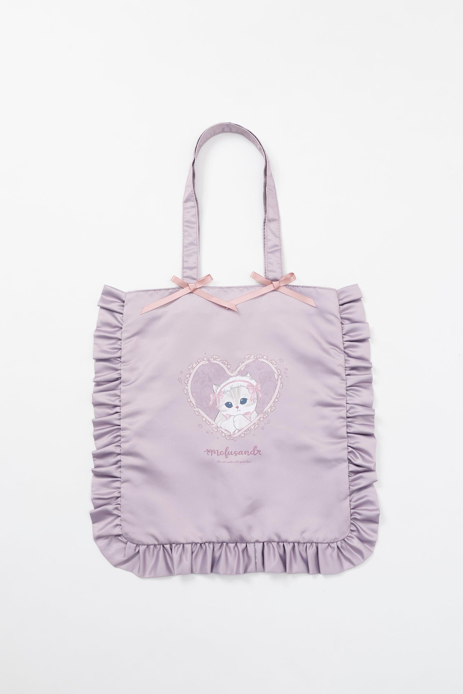 mofusand バレエコア トートバッグ ももりぼにゃん ピンク