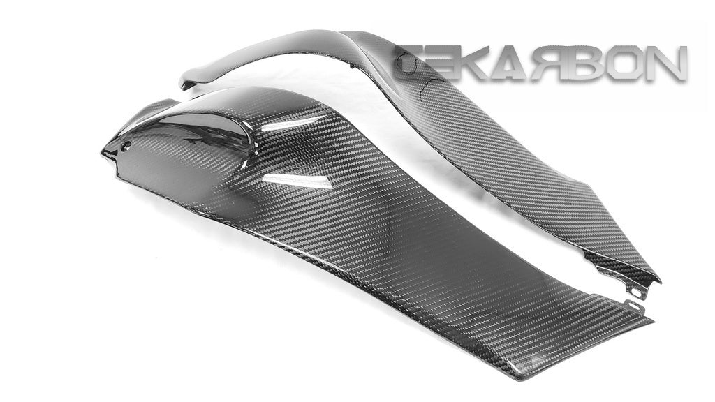 Tekarbon :: 2011 - 2016 Kawasaki ZX10R Carbon Fiber Side Tank Panels
