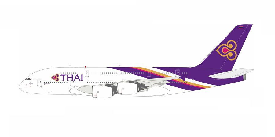 InFlight200 【予約商品】A380-800 タイ国際航空 HS-TUA 1/200