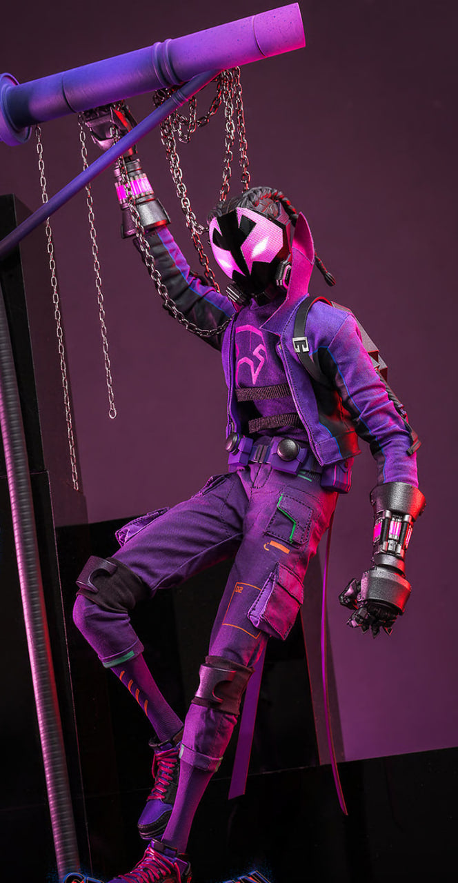 READY🔥Hot Toys MMS725 Spiderman Across the Spider-Verse Miles G