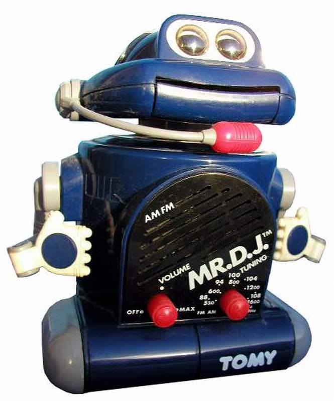 Mr D.J. Robot by Tomy - The Old Robot's Web Site