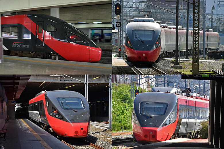 車内散策：韓国ITXセマウル号