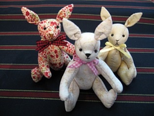 ミニテディベア・ちびくまちゃんとちびうさちゃん トランテアンだより