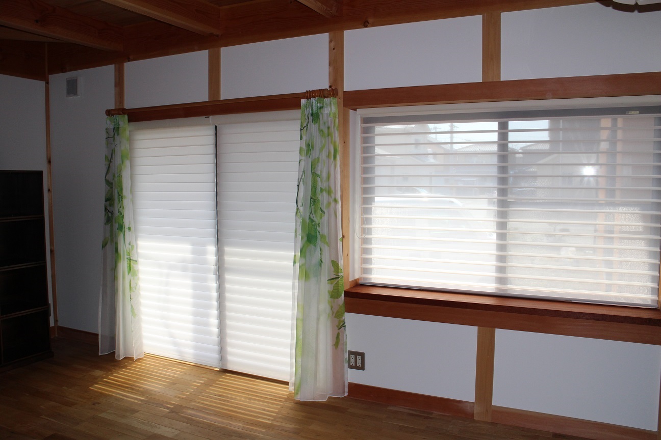古民家風のお家に。｜施工ブログ｜新築オーダーカーテンならウイズ苦