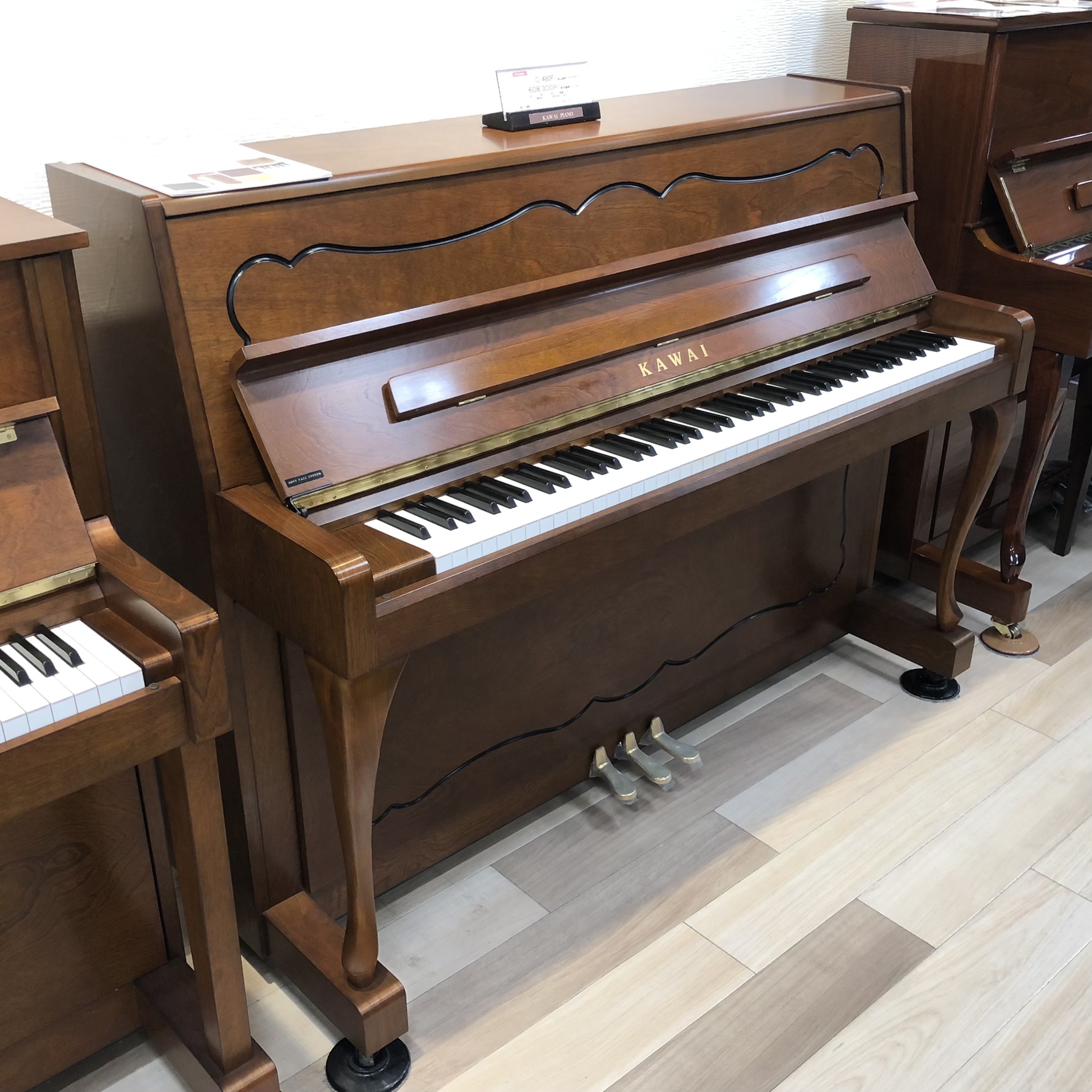 ☆未使用品☆ 中古アップライトピアノ【カワイ／C-480F】八田本店