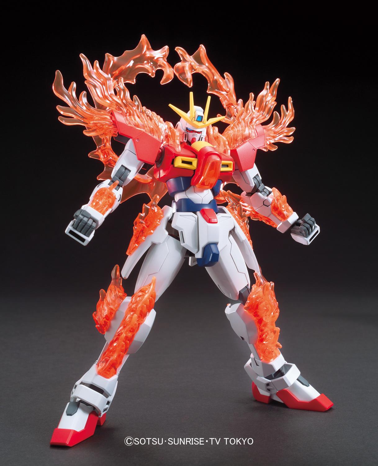 HGBF 1/144 TRY BURNING GUNDAM: UPDATE! the Ultimate (Many