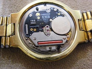 ロンジン腕時計の修理をしました。【分解掃除・電池交換】－時計修理
