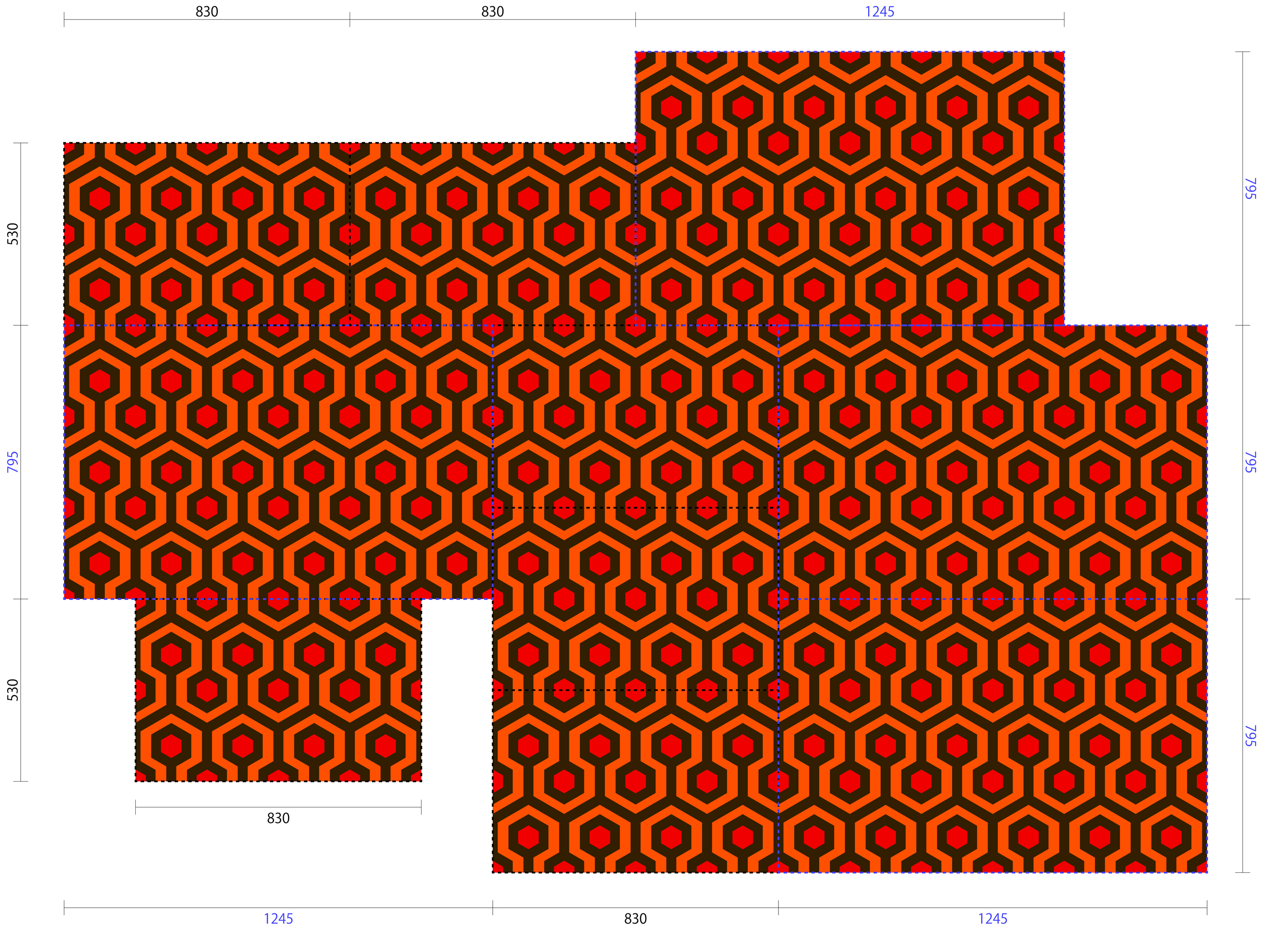 映画シャイニングオーバールックホテルカーペット｜JETLINK