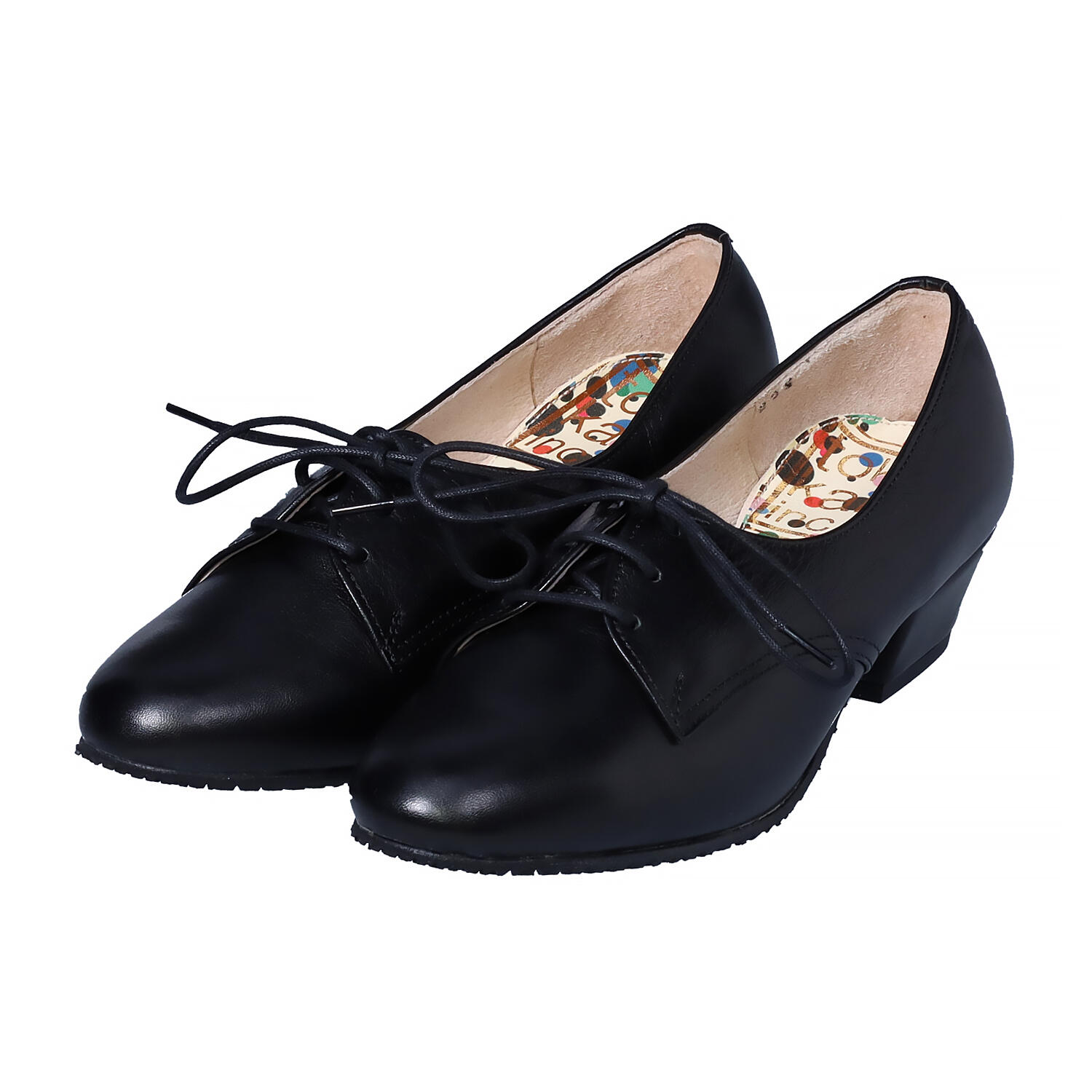 3E 本革 黒 レースアップシューズ | 株式会社 東京靴研 | Japan